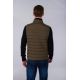 Quilted gilet with real down filling