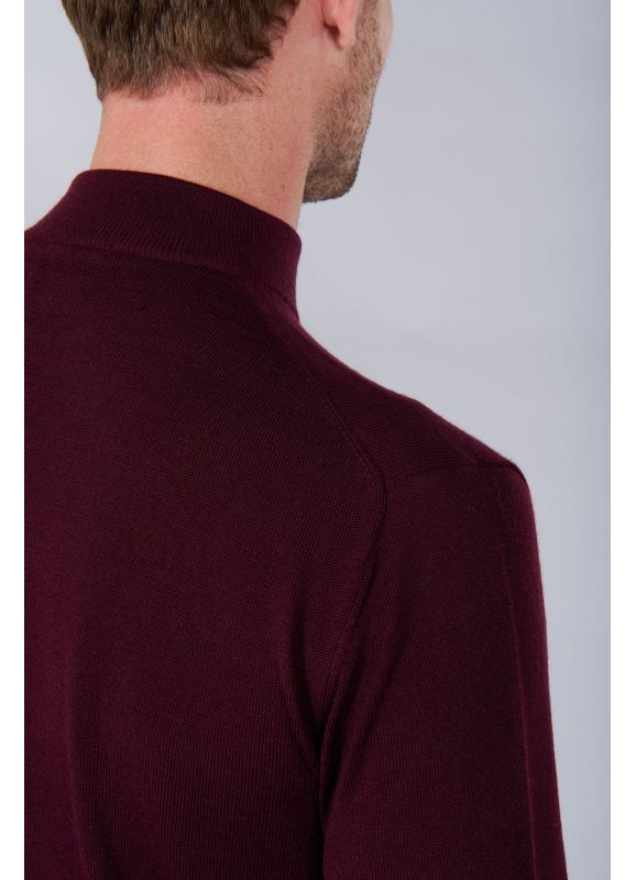 MERINOS mock turtleneck pullover