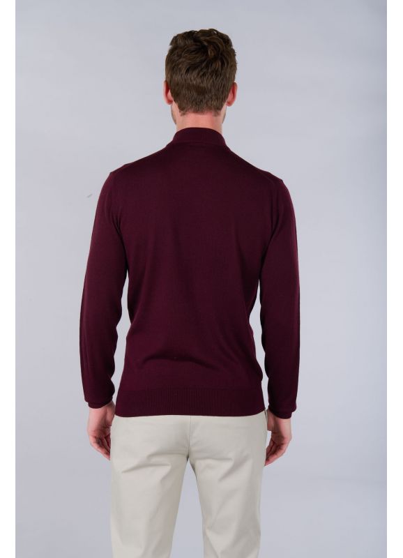 MERINOS mock turtleneck pullover