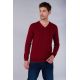 PULL COL ENV - COTON ET CACHEMIRE