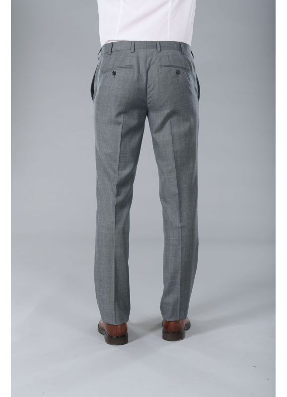 Pure wool suit trousers in Vitale Barberis Canonico fil-à-fil 21µ