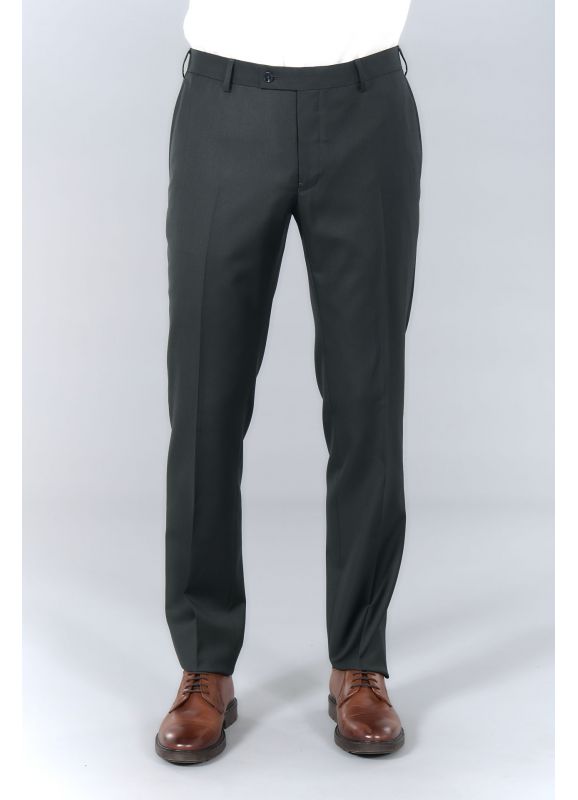 Pure wool suit trousers in Vitale Barberis Canonico fil-à-fil 21µ