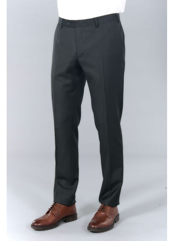 Pure wool suit trousers in Vitale Barberis Canonico fil-à-fil 21µ