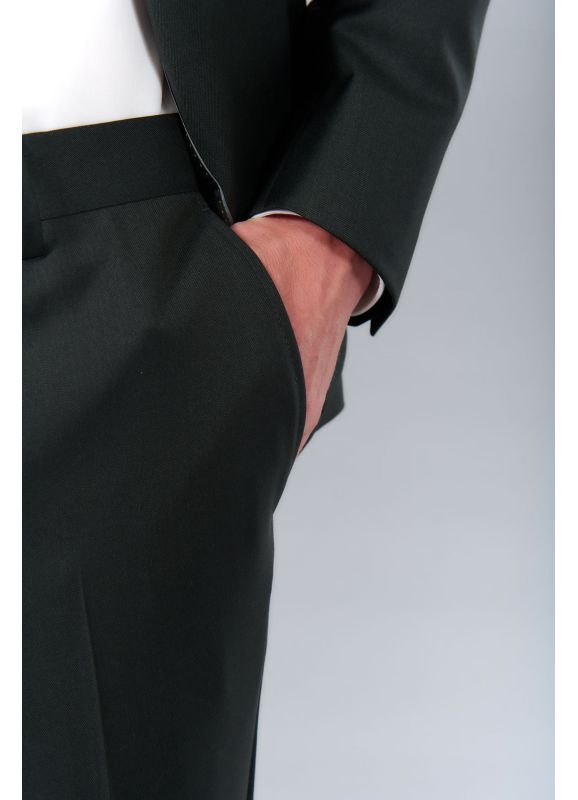 Pure wool suit trousers in Vitale Barberis Canonico fil-à-fil 21µ