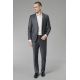 Bi stretch washable suit blazer in two-tone fil-à-fil