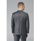 Bi stretch washable suit blazer in two-tone fil-à-fil