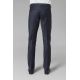 Bi-stretch mixed wool fitted suit pants