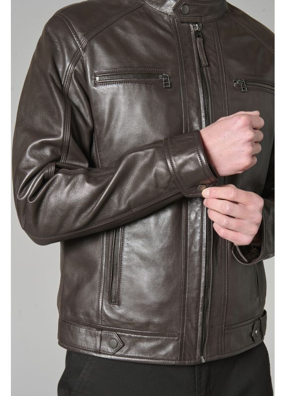 BLOUSON CUIR