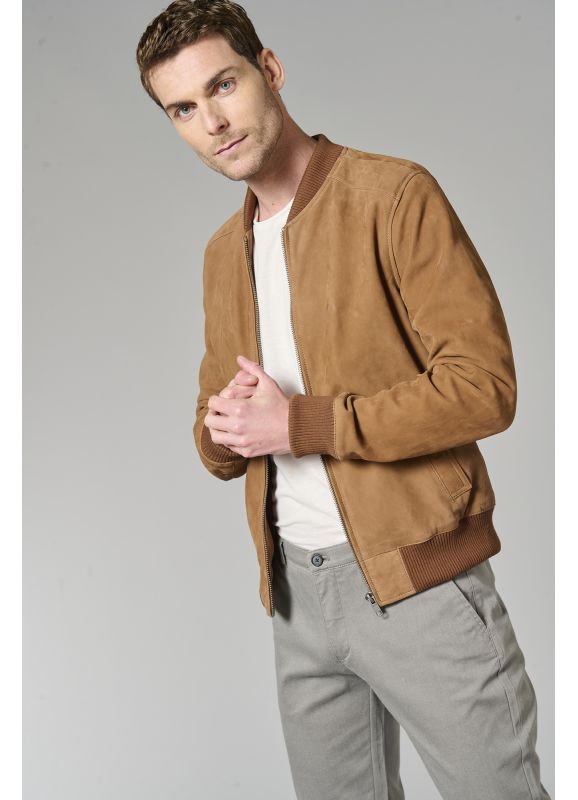 Blouson cuir Garan