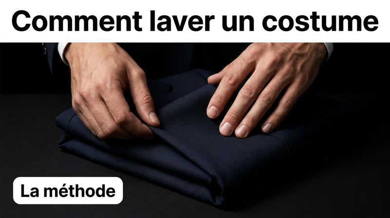 Comment laver un costume sans le ruiner : la méthode