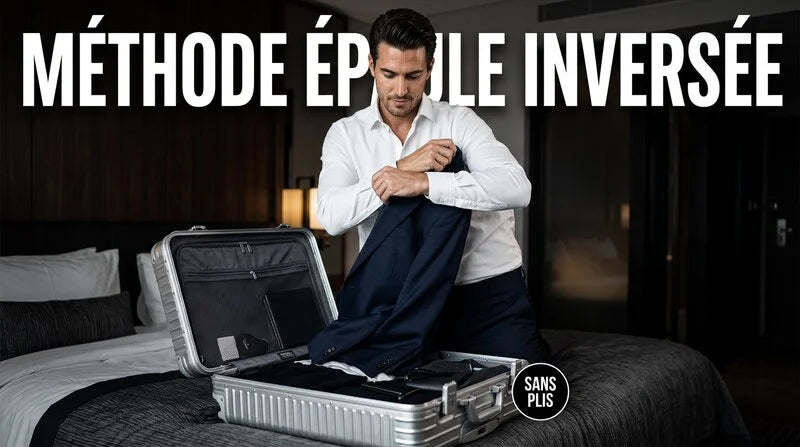 Comment plier un costume dans une valise sans le froisser