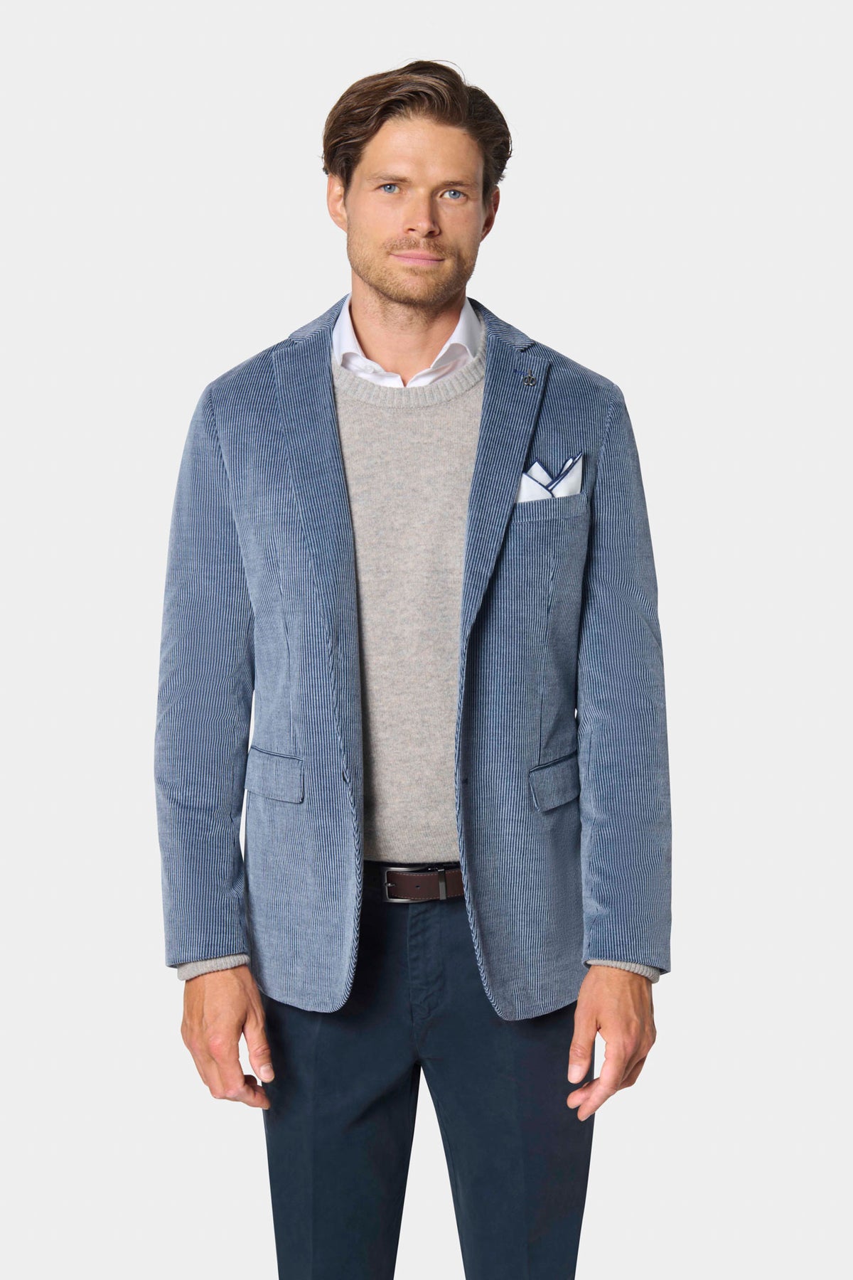 Veste de ville semi-ajustée en velours côtelé — Jerem Paris