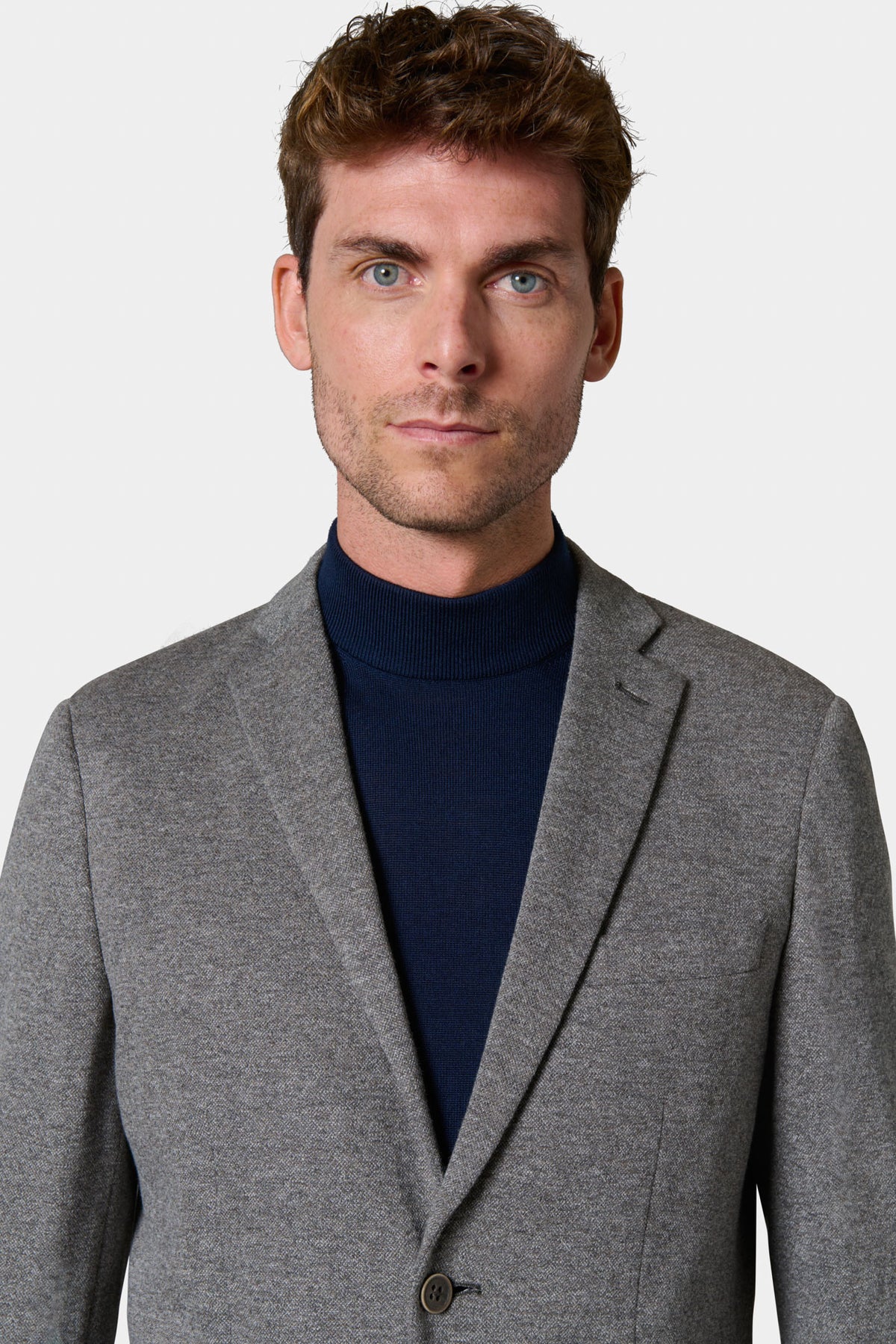 Blazer croisé en maille piquée