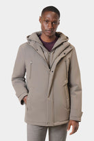 Parka déperlante à capuche amovible Jerem Paris
