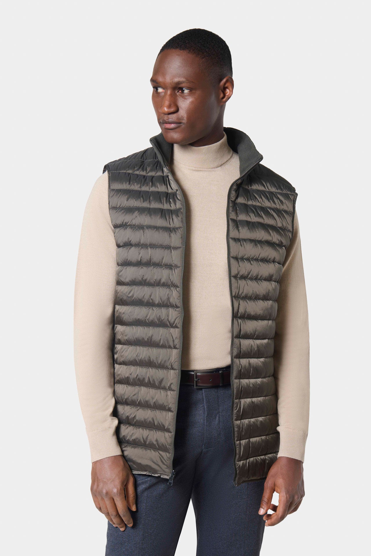 Parka avec gilet amovible Pacco — détail de la matière