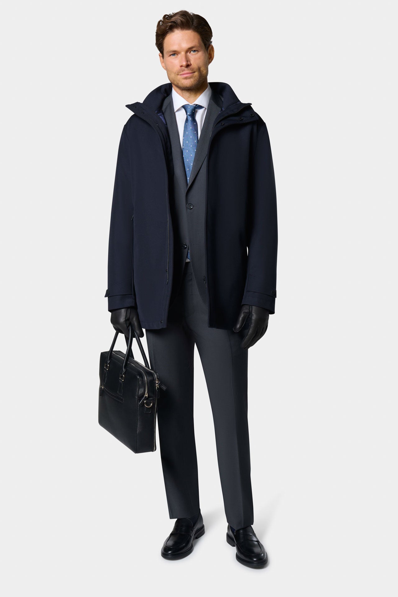 Parka coupe-vent à gilet amovible Jerem Paris, vue de dos