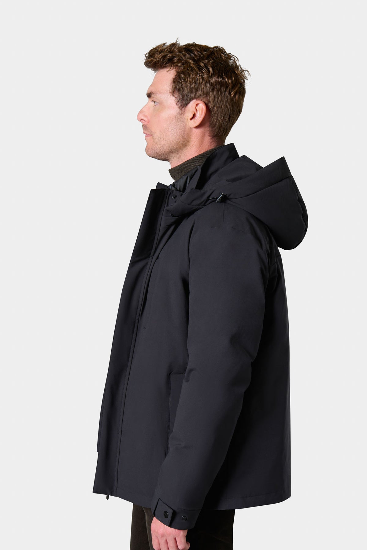 Parka corta 2 en 1 con plumífero desmontable