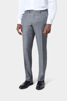 Pantalon de costume en laine mérinos Super 110's Barberis — Jerem Paris