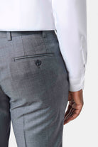 Pantalon de costume en laine mérinos Super 110's Barberis — vue de face