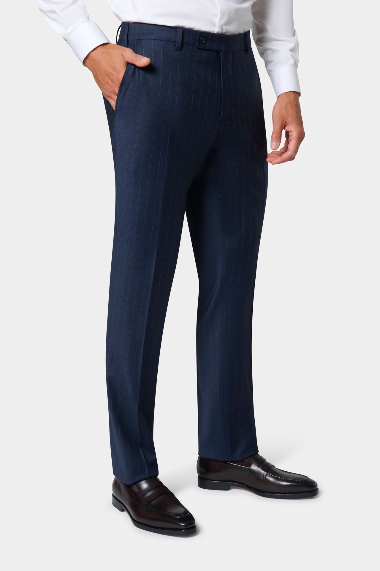 Pantalon de costume à rayures tennis Jerem Paris