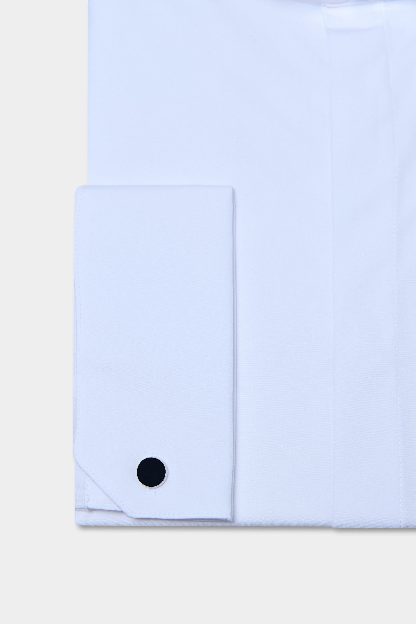 Popeline de coton col cassé coupe ajustée — Chemise cérémonie Jerem, coupe ajustée
