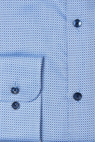 Coton sans repassage coupe droite — Chemise texturée Jerem, sans repassage, col classique
