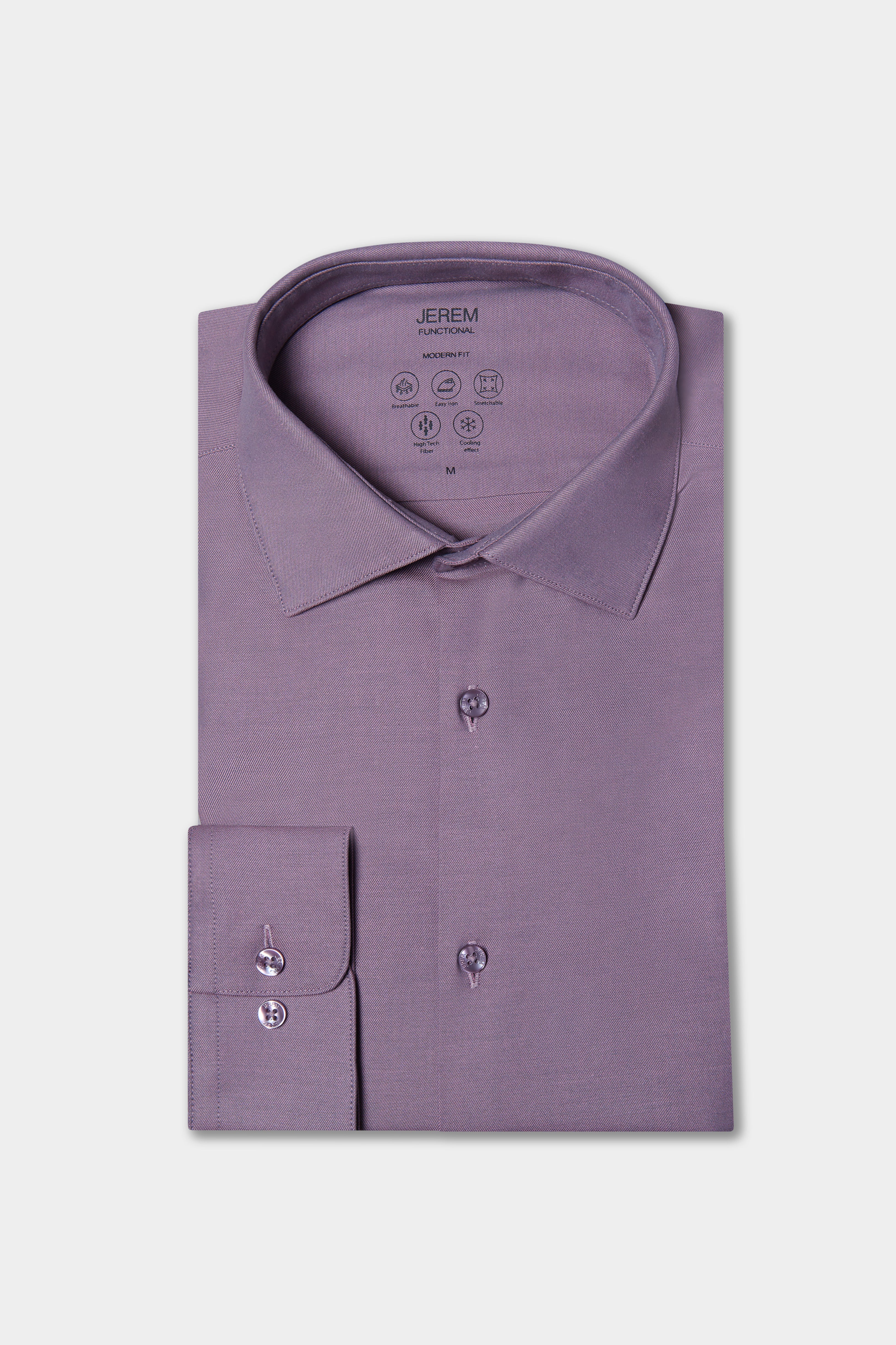 Chemise droite manches courtes en COOLMAX® Jerem – vue 3