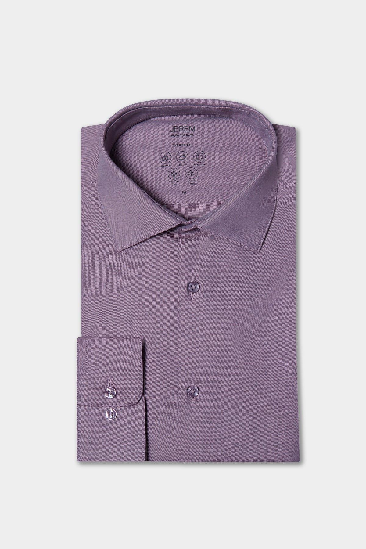 Straight-cut short-sleeved COOLMAX® shirt Jerem – view 3