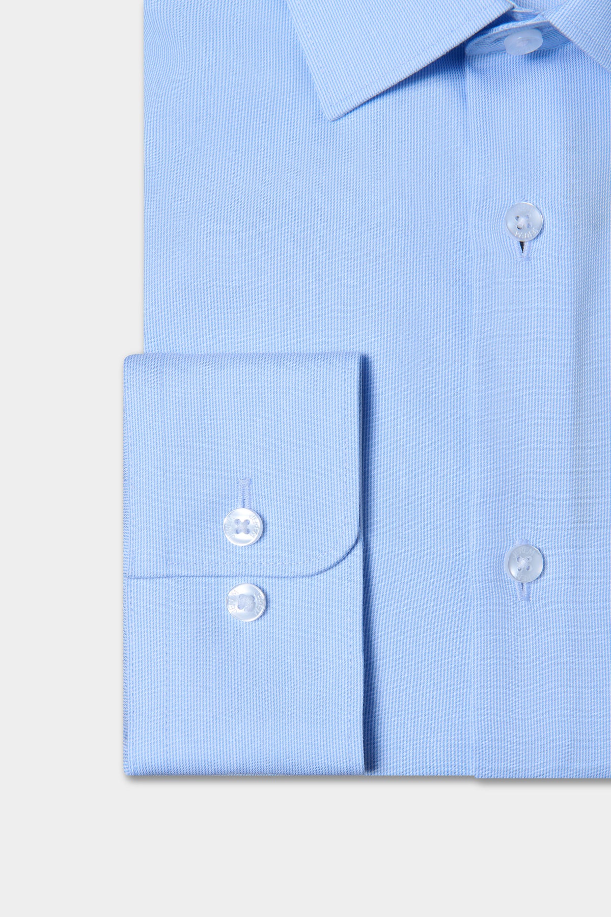 Chemise ajustée à rayures sans repassage