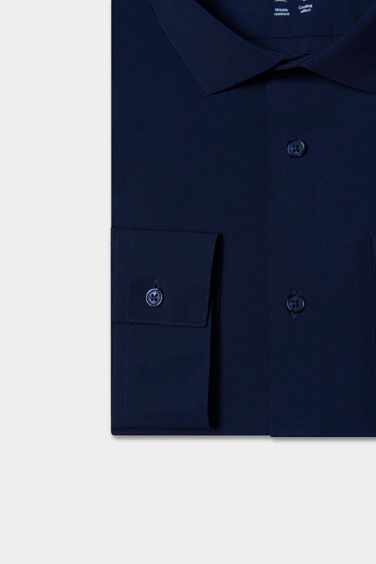 Slim-fit crease-resistant stretch shirt, Activewear line