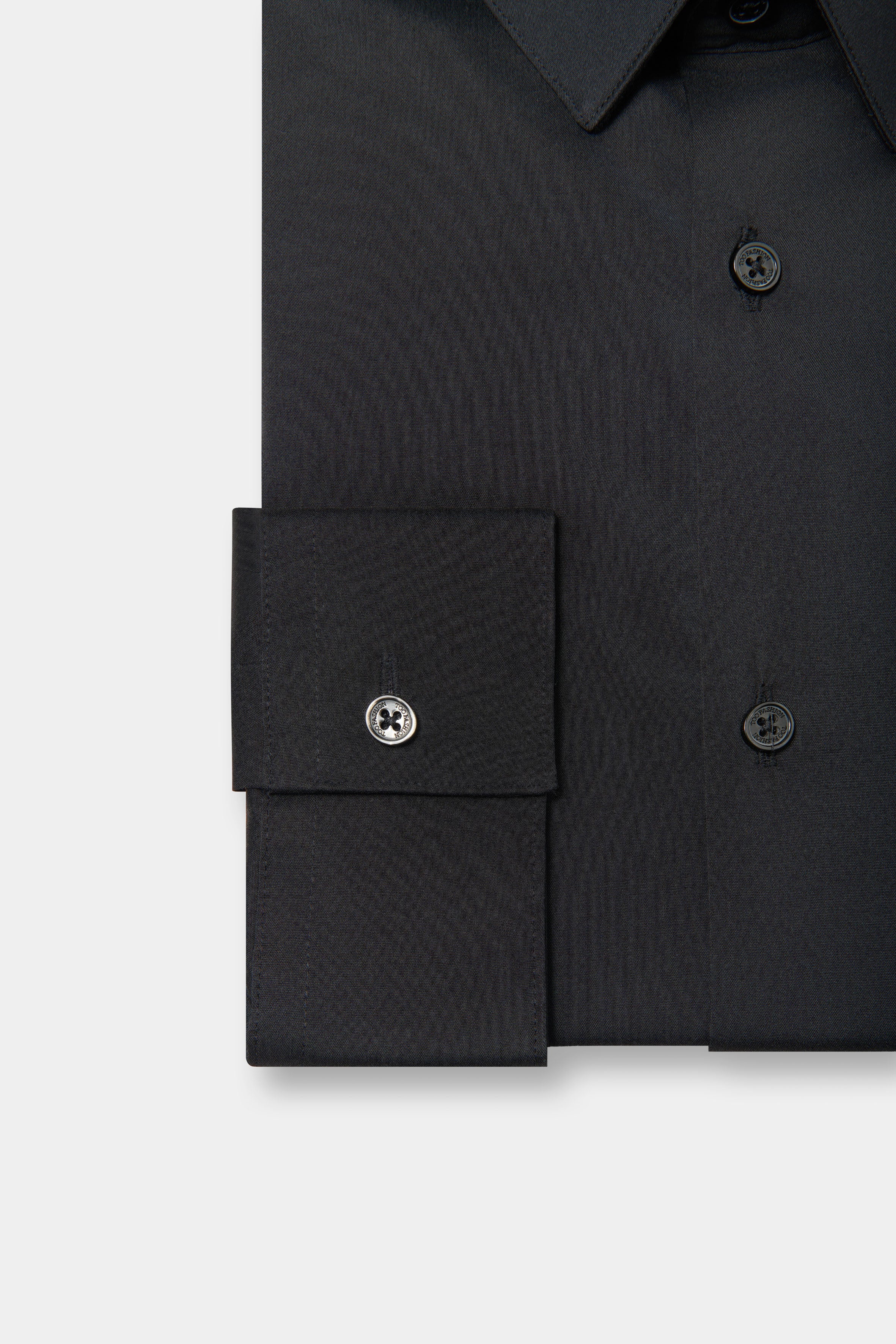 Chemise, popeline de coton stretch slim fit Jerem, col classique vue 6