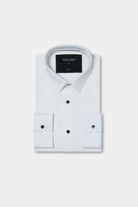 Chemise texturée en coton stretch slim fit Jerem, col classique