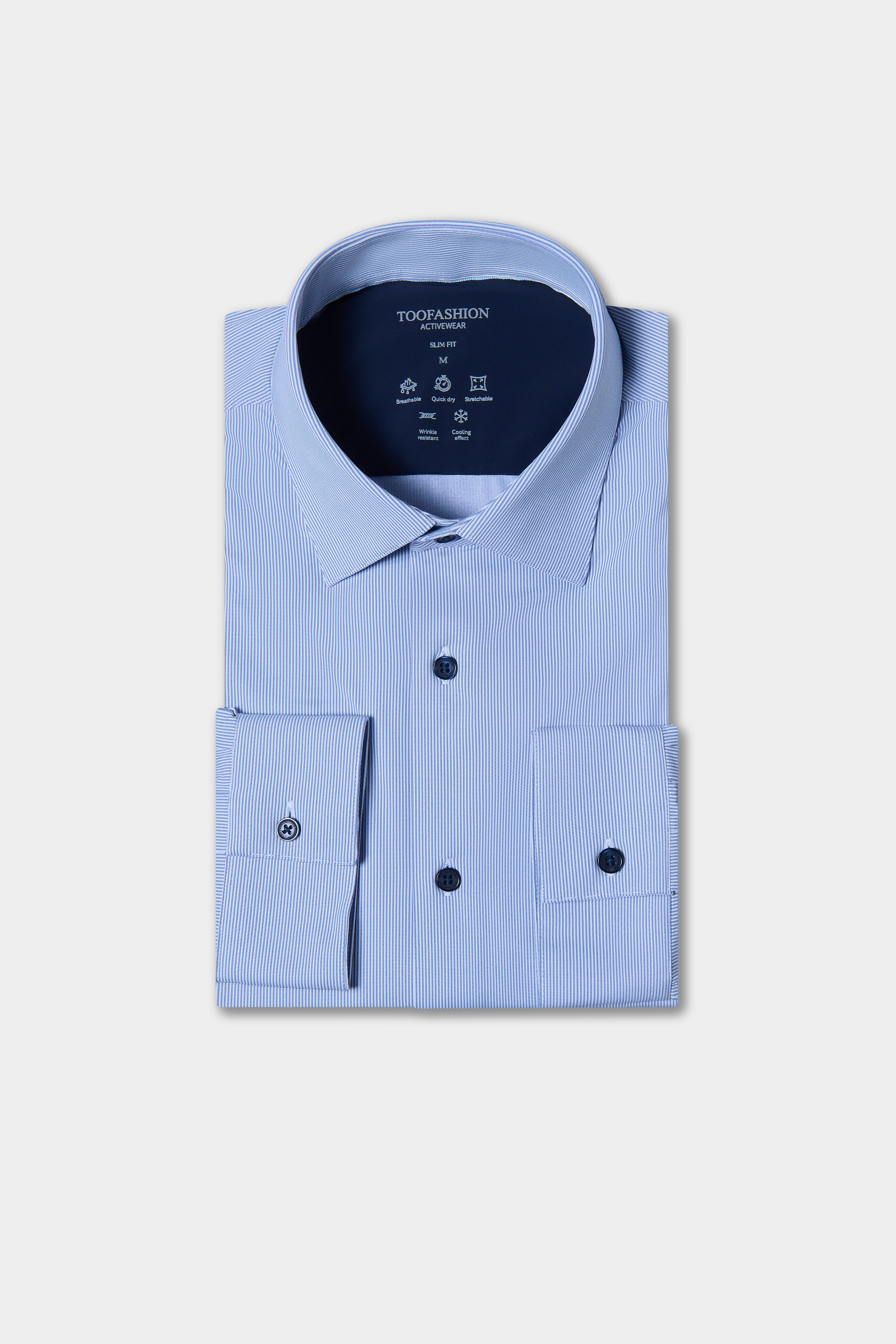 Jean droit en denim stretch