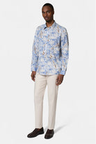 Chemise imprimée Jerem, coupe confortable, col classique