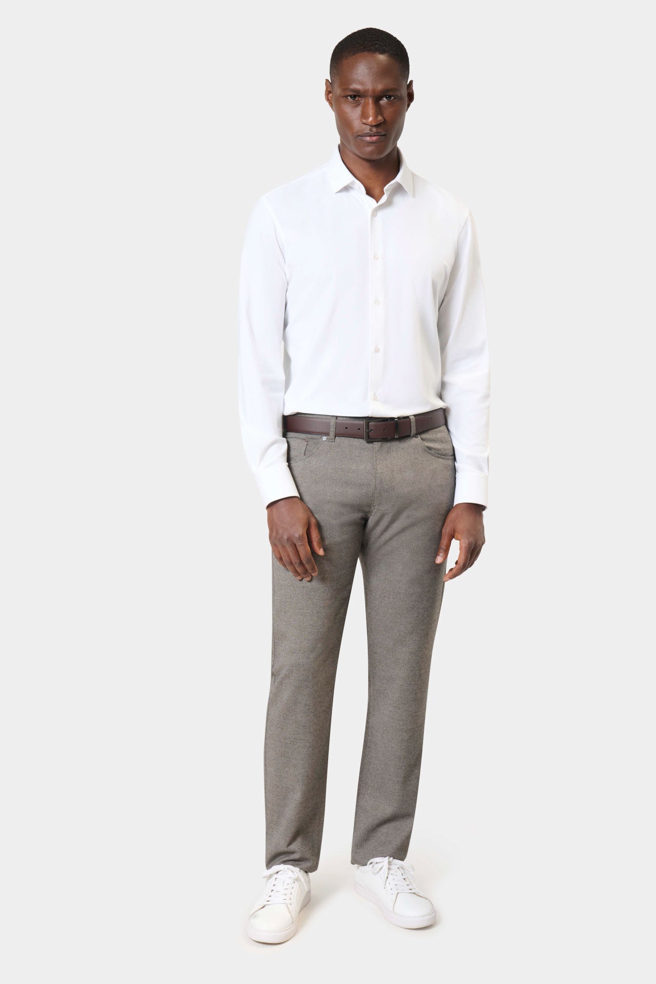 Chemise confort en coton stretch – vue 10