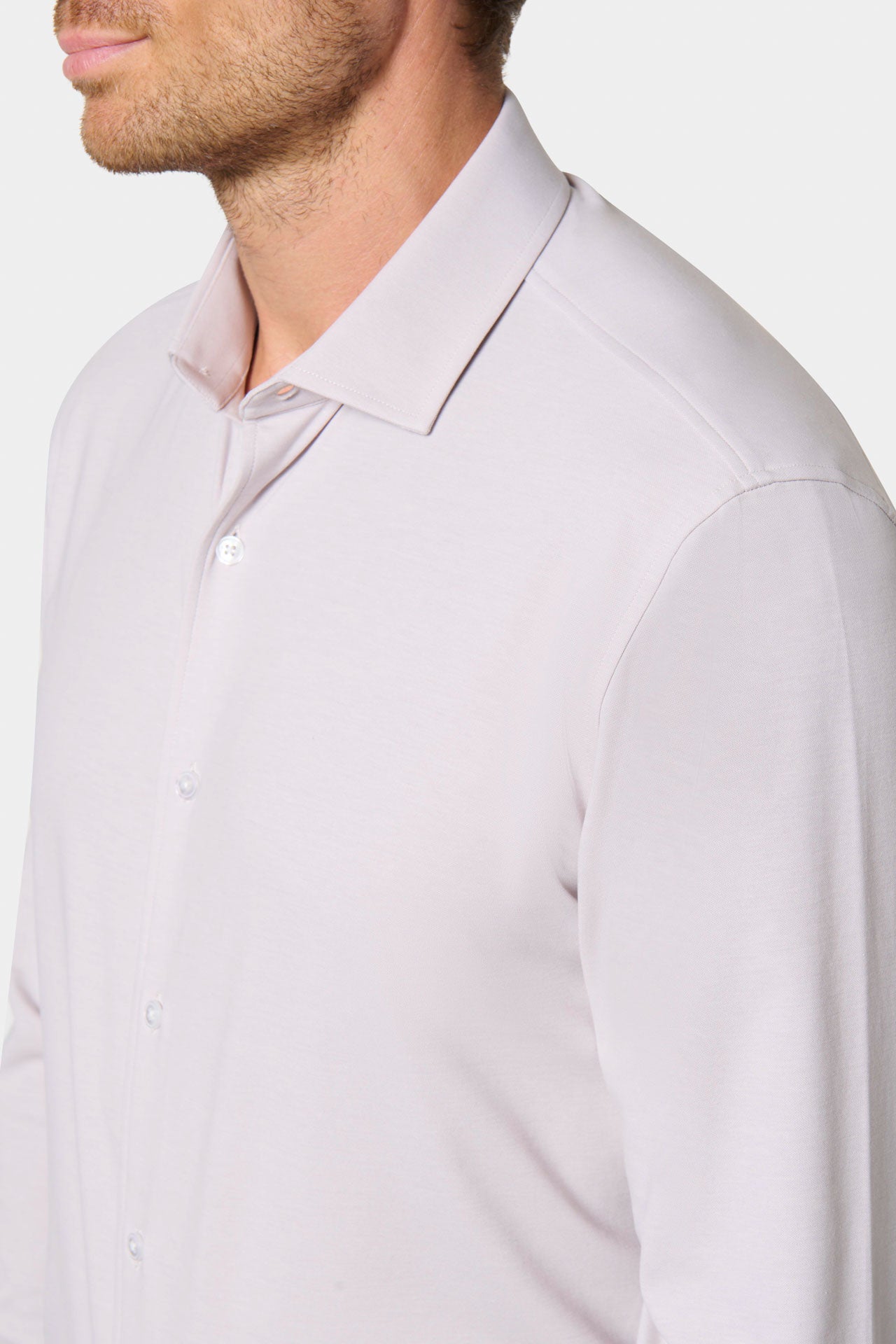 CHEMISE — col et finitions