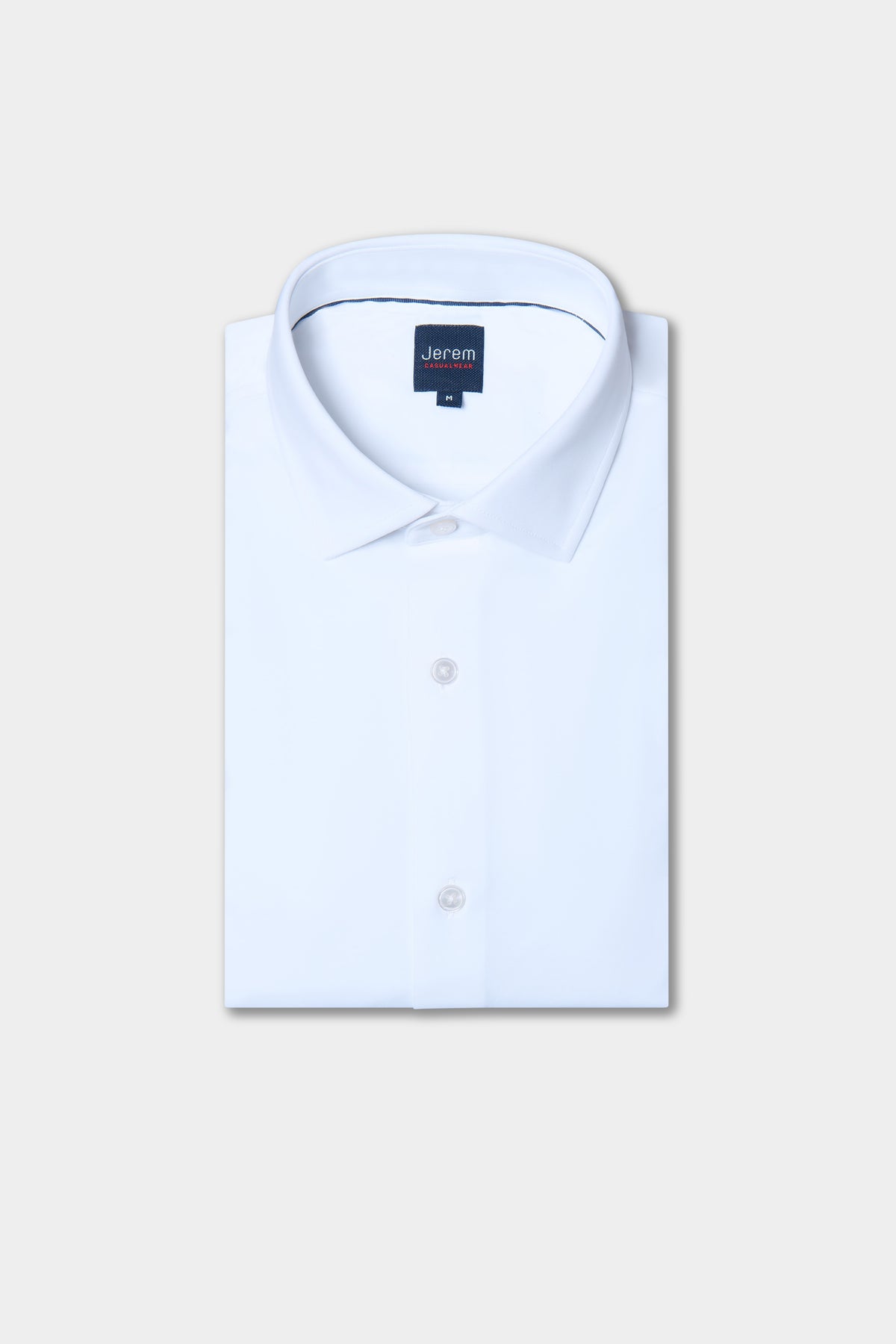 Camisa confort en algodón elástico