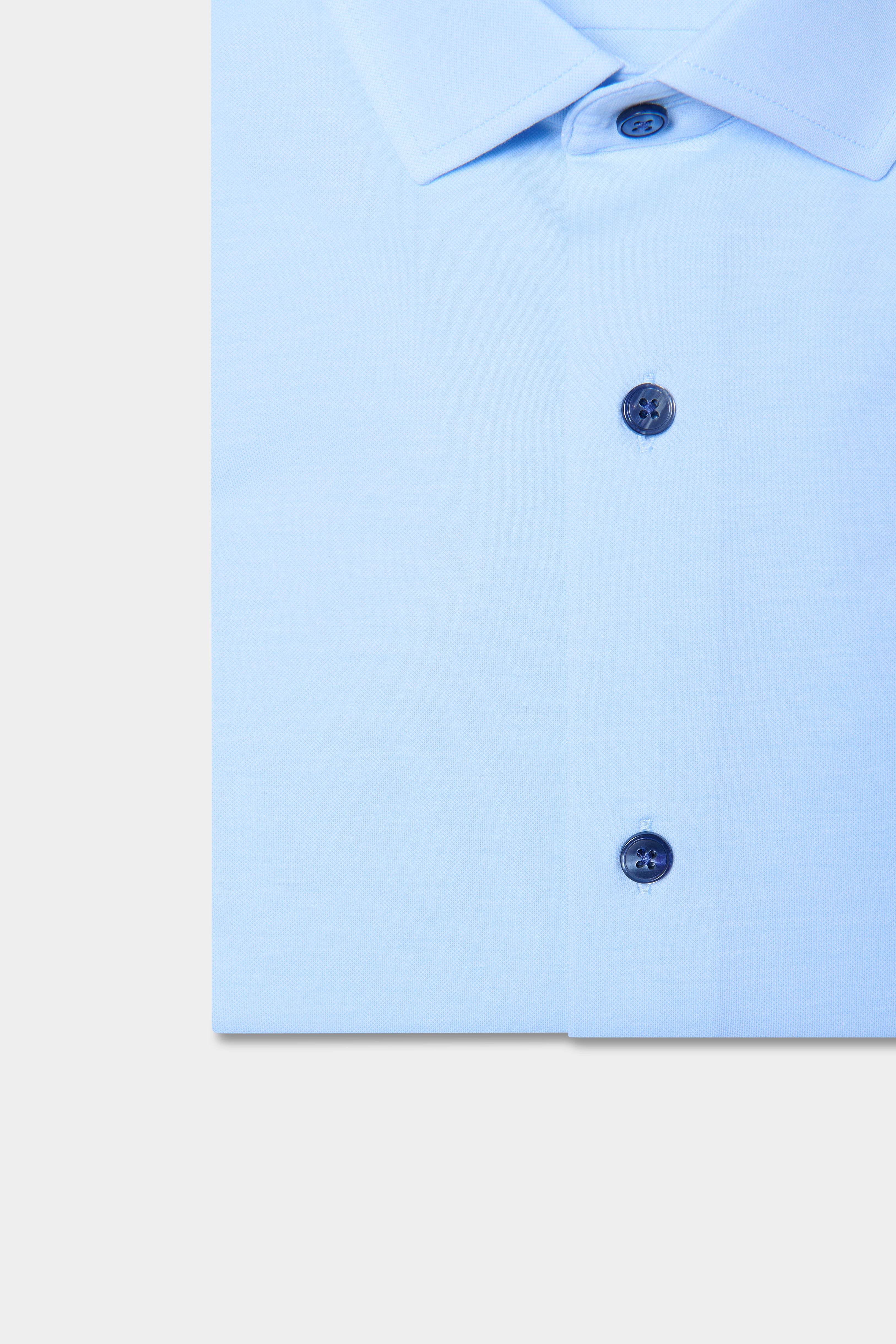 Vaquero recto en denim azul elástico
