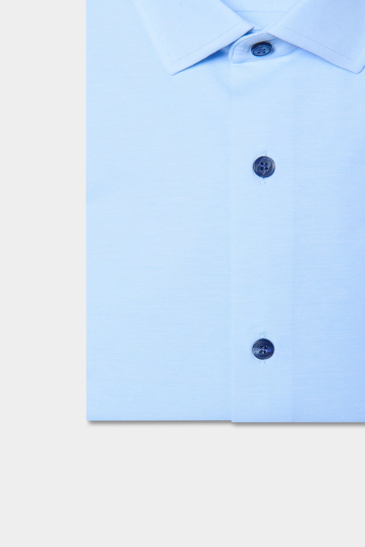 Camisa confort en algodón elástico