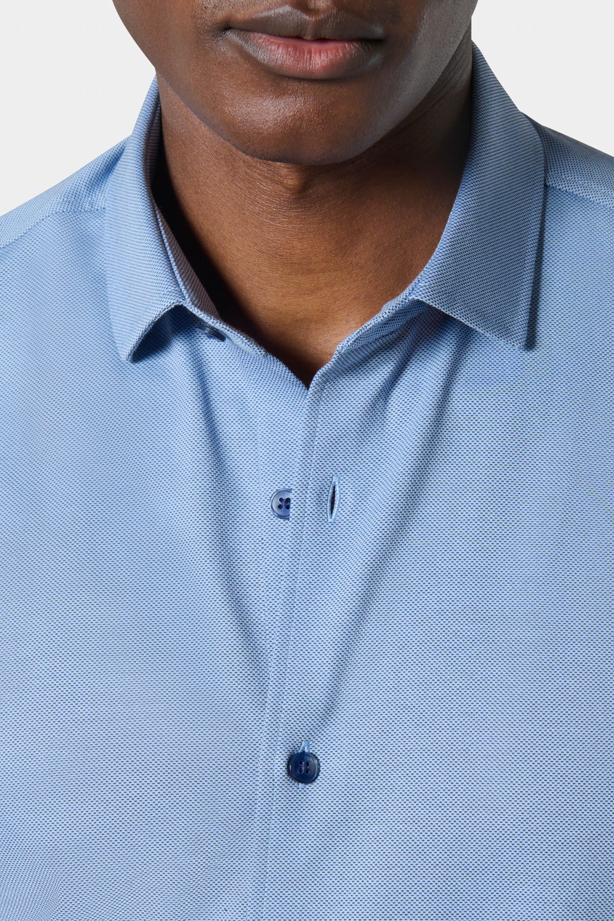 Chemise confort esprit piqué