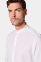 Lin — Chemise Jerem, col mao, coupe confortable