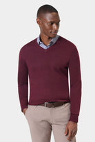 Pull Col V Maille jersey Paris — Jerem Paris