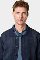 Gilet boutonné col chemise en maille jersey Jerem – vue 5