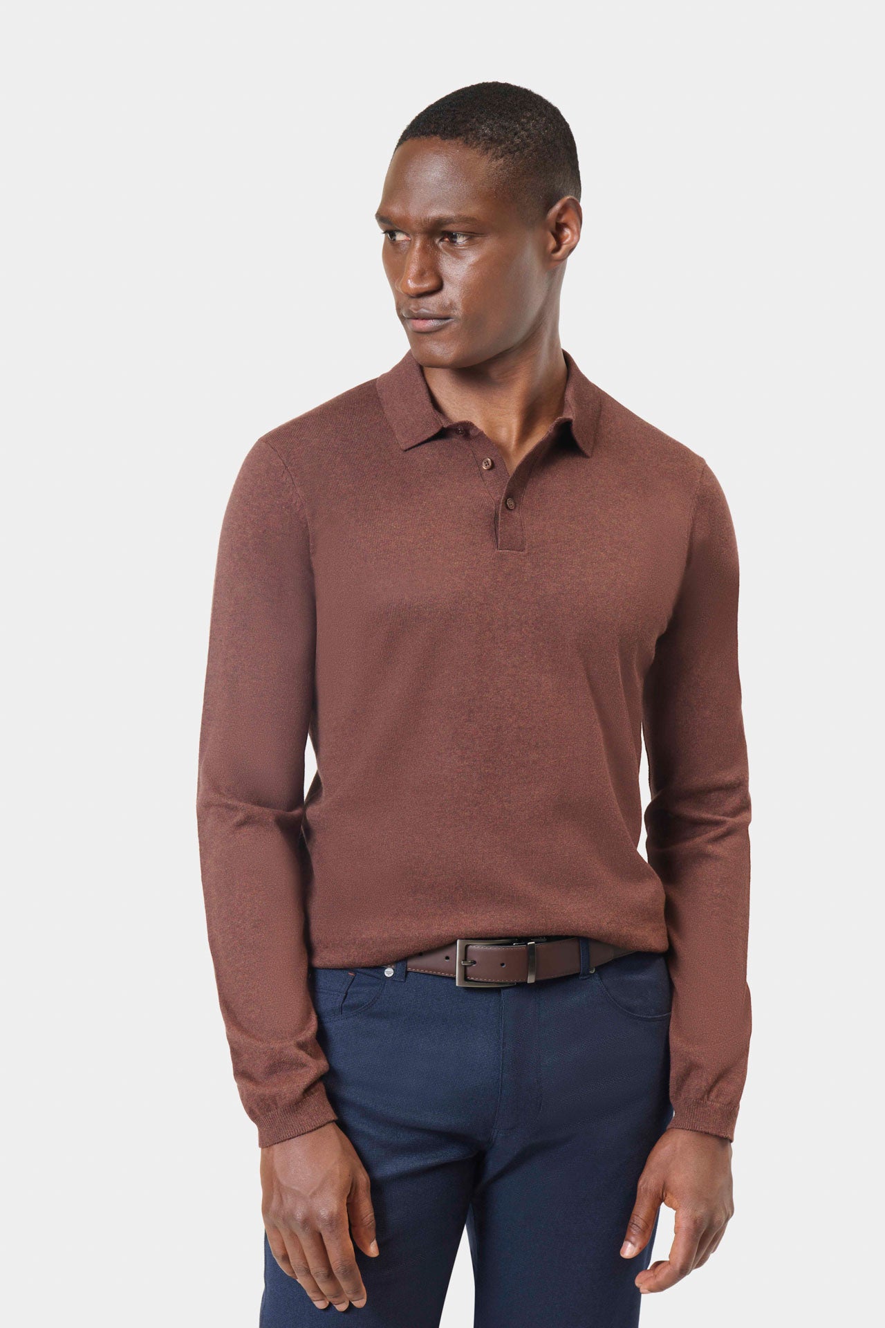 Polo album col classique coton-cachemire Album — Jerem Paris