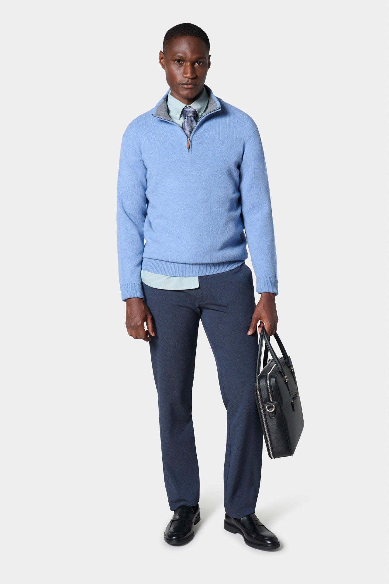 Pull col camionneur Numar — col et finitions