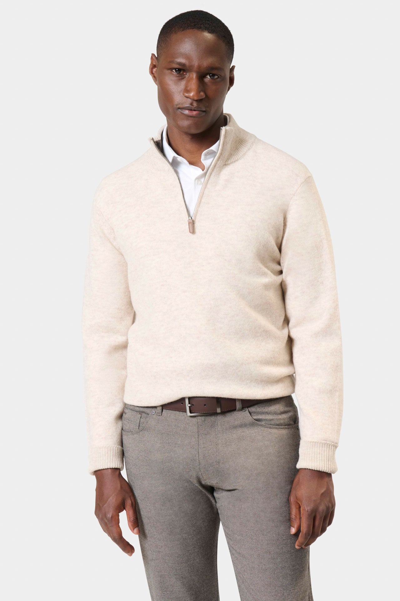 Pull col camionneur Numar — porté