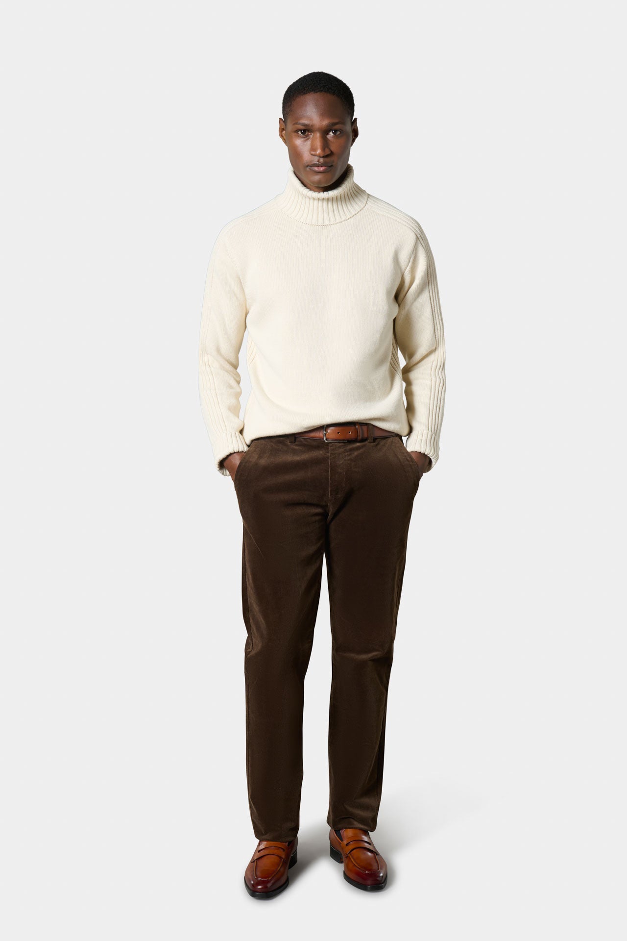 Jersey de cuello alto de algodón Jerem – vista 5