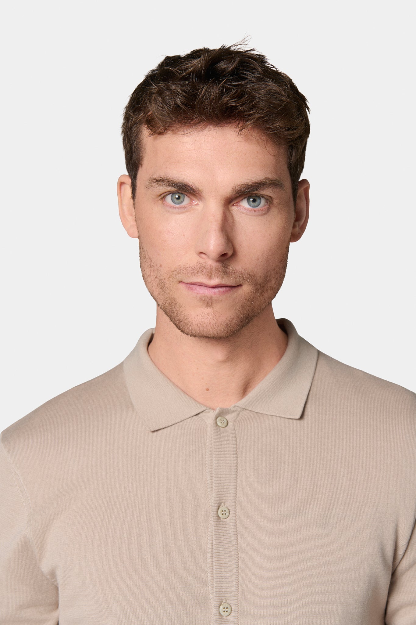 Chemise, maille manches courtes Jerem, col polo