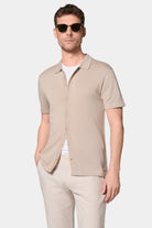 Chemise en maille manches courtes Jerem, col polo
