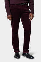 Pantalon 5 poches en velours Jerem – vue 2